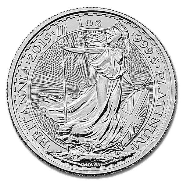 1 Oz Royal Mint Platinum Britannia 